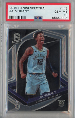 2019 20 Panini Spectra ジャ モラント RC #119