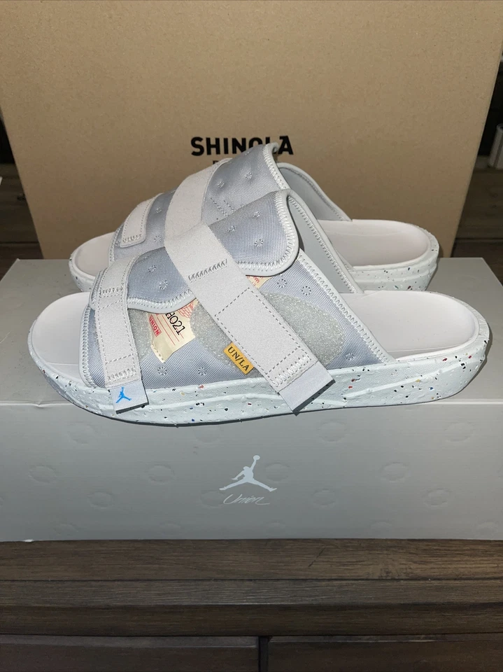 Nike Air Jordan Crater Slide Union Grey Fog Men’s Size 13 DO6274-001 BNIB - Image 3 of 4