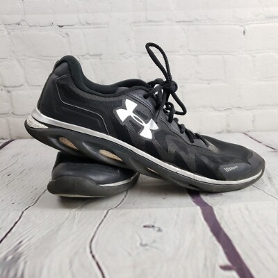 Under Armour Men 11.5 Shoes Micro G Spine Evo Athletic Running Black