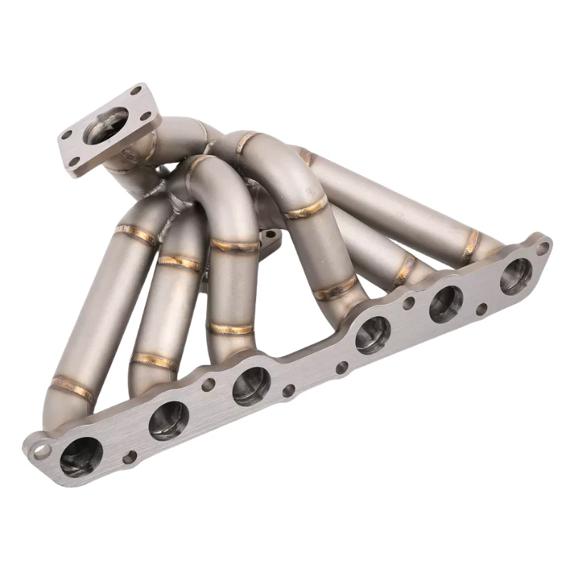 Colector turbo único para Toyota Supra Mk4 Lexus GS300 SC300 IS300 2JZGE T4 Foto 3 de 4