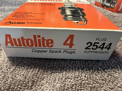 Allied Autolite Spark Plugs Set Of 4 , 2544