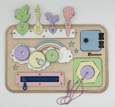 Busy board Wooden montessori toys