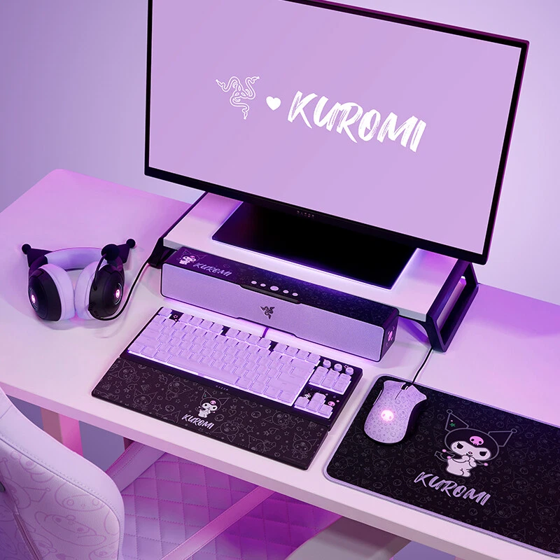 Original Razer x Kuromi Mouse + mouse pad + keyboard + speaker Bundle In STOCK - Image 4 of 4