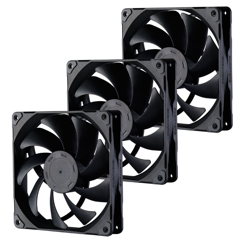 Phanteks M25 PWM Lüfter 3er Pack 140mm nero 1800 PH-F140M25_PWM_BBK01_3P
