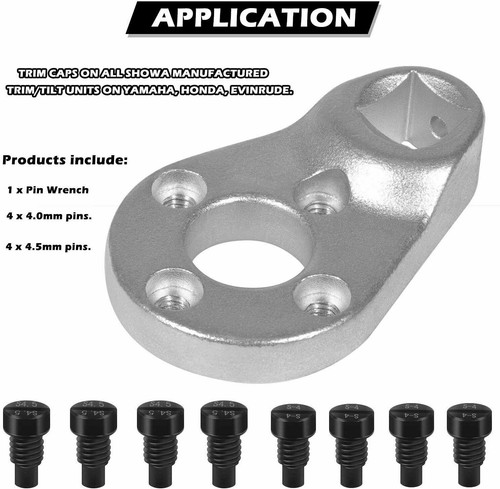 Revestimiento exterior/llave inclinable AMT0006 32 mm x 4 mm para Yamaha Suzuki - Imagen 3 de 7