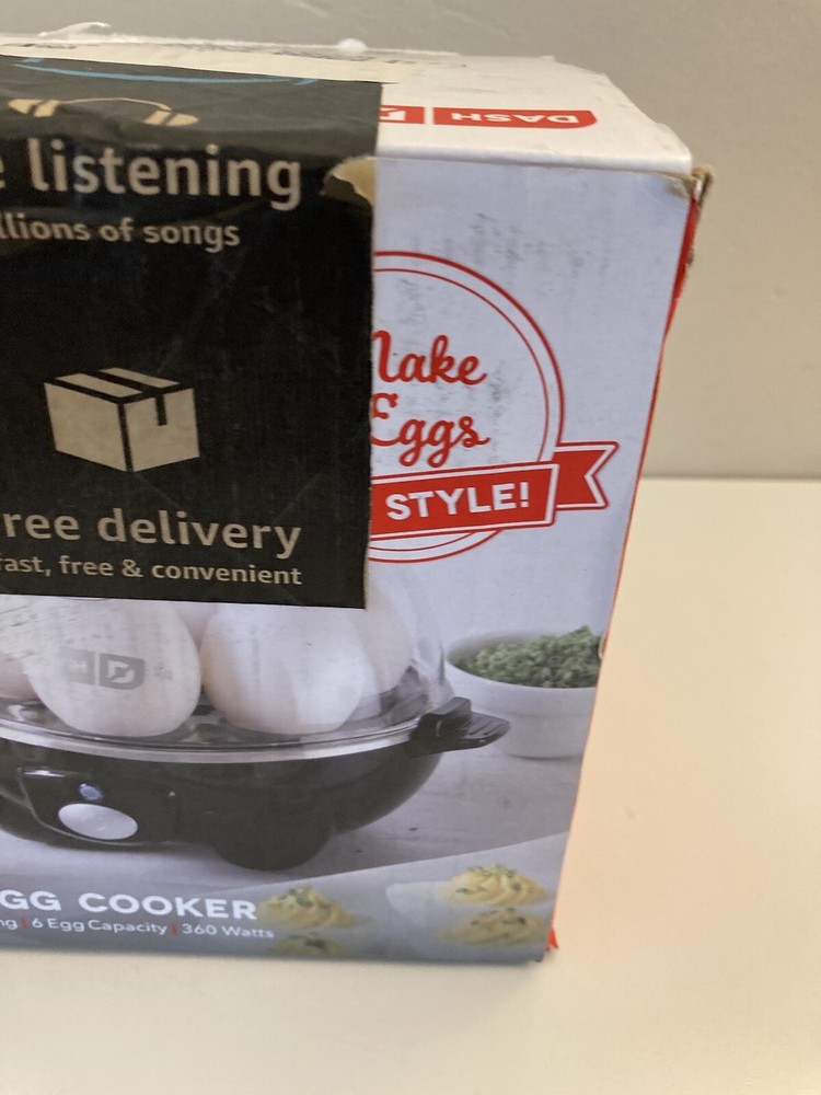 Dash Rapid Electric Egg Cooker with 6 Egg Capacity Now Available Dash Rapid Electric Egg Cooker with 6 Egg Capacity Now Available