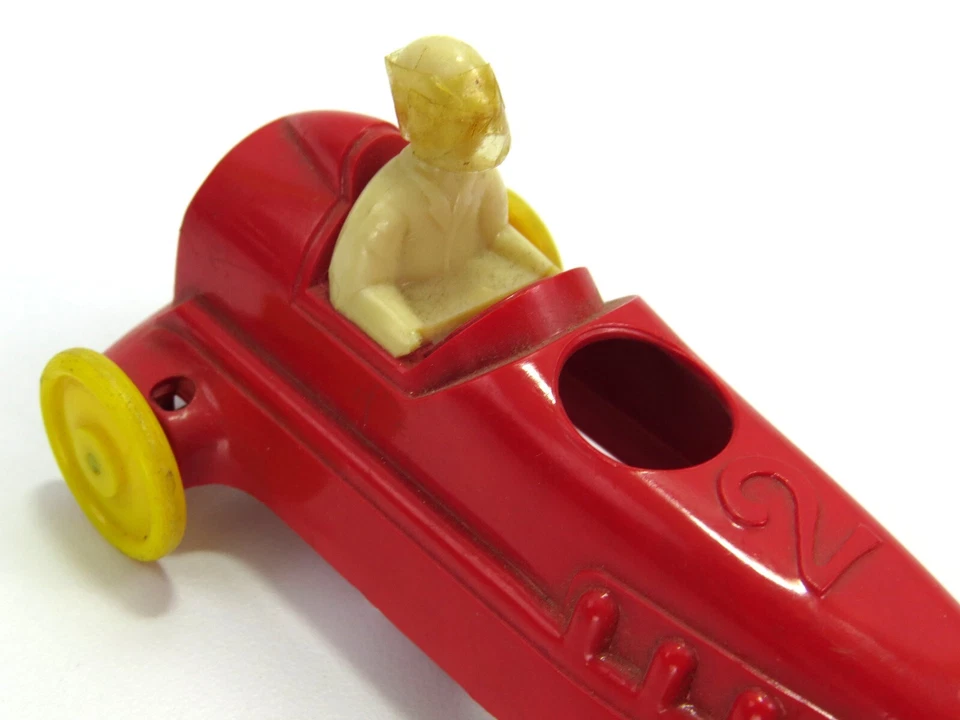 Pyro винтажный воздушный шар приведен в действие гоночный автомобиль, красный и желтый, читать состоянии - Изображение 4 из 4