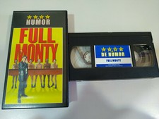 Full Monty Robert Carlyle Peter Cattaneo - VHS Movie Spanish