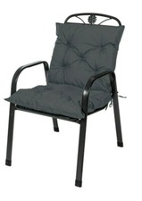 Gartenstuhl Auflage Niedriglehner 100x50x8cm Sitzkissen schmutzabweisend Outdoor