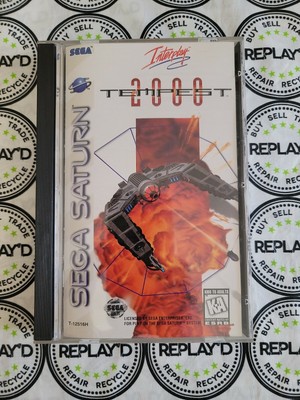 Tempest 2000 - Sega Saturn - Complete in Case w/ Registration