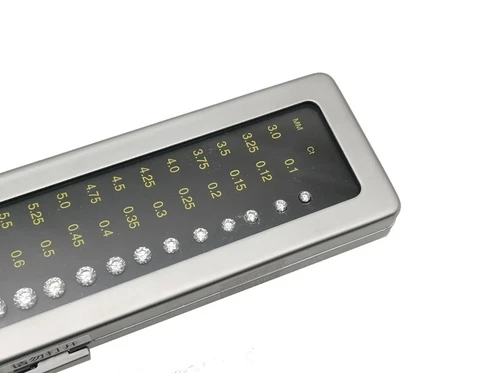 Piedra Colorimétrica Diamante Escala de Color Piedras Maestras Juego de Clasificación de Piedra Maestra - Imagen 5 de 5