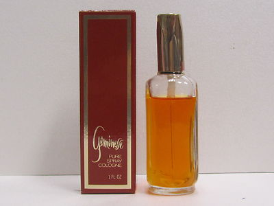 Geminesse by Max Factor Women 1 oz Pure Cologne Spray New In Box Very Rare