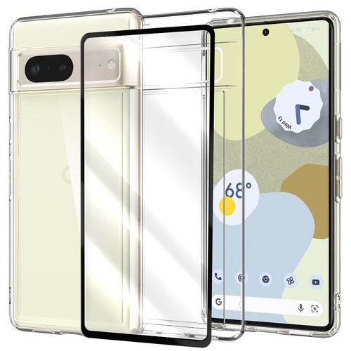 High Definition Screen Protector Film Guard Dustproof Case fit Google Pixel 7 - 第 1/1 張圖片