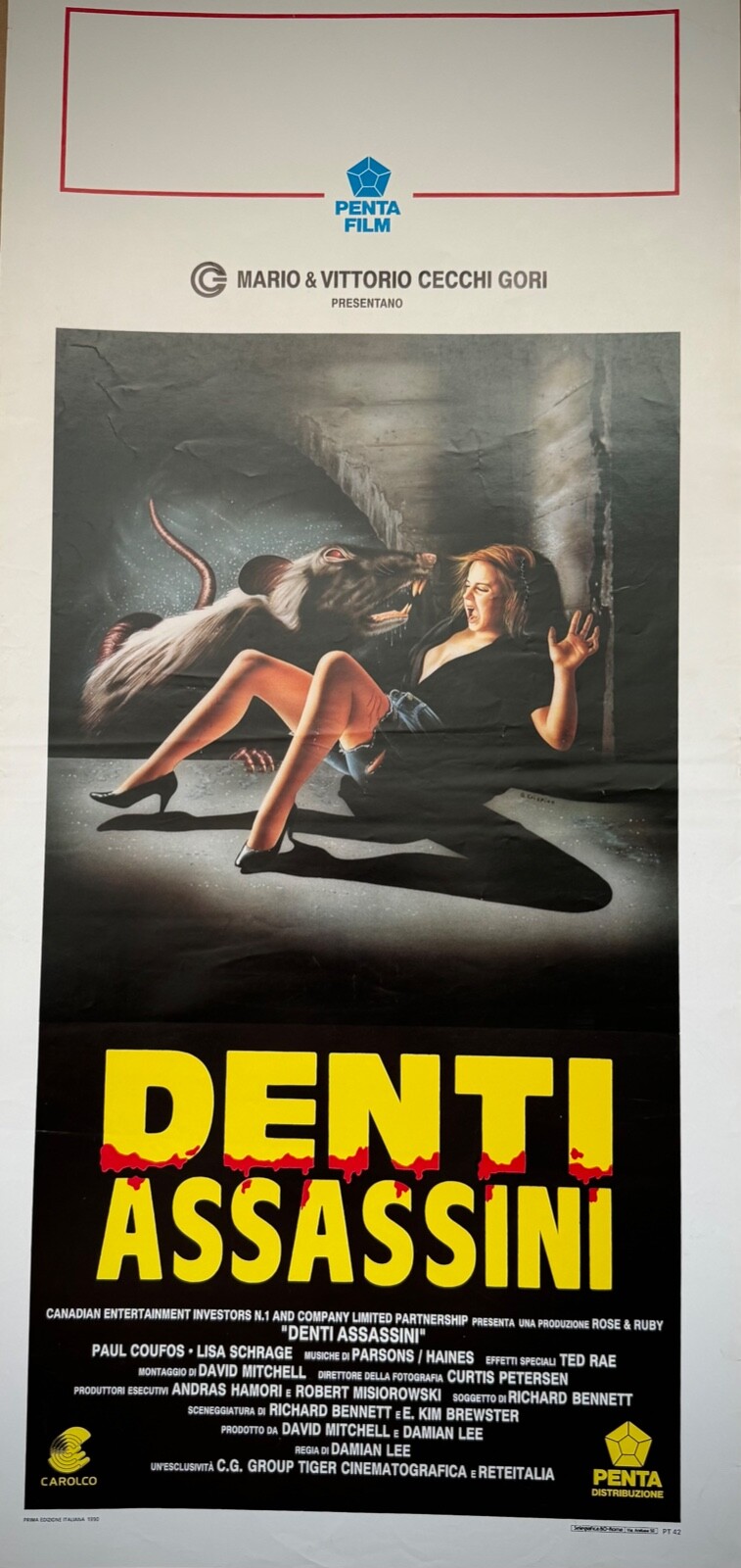 Locandina di Denti assassini (1989)