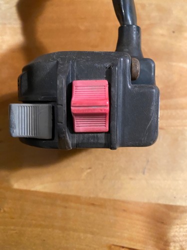 1988-2001 YAMAHA BLASTER 200 OEM STOP RUN HEADLIGHT HEAD LIGHT BUTTON BAR SWITCH - Picture 3 of 5