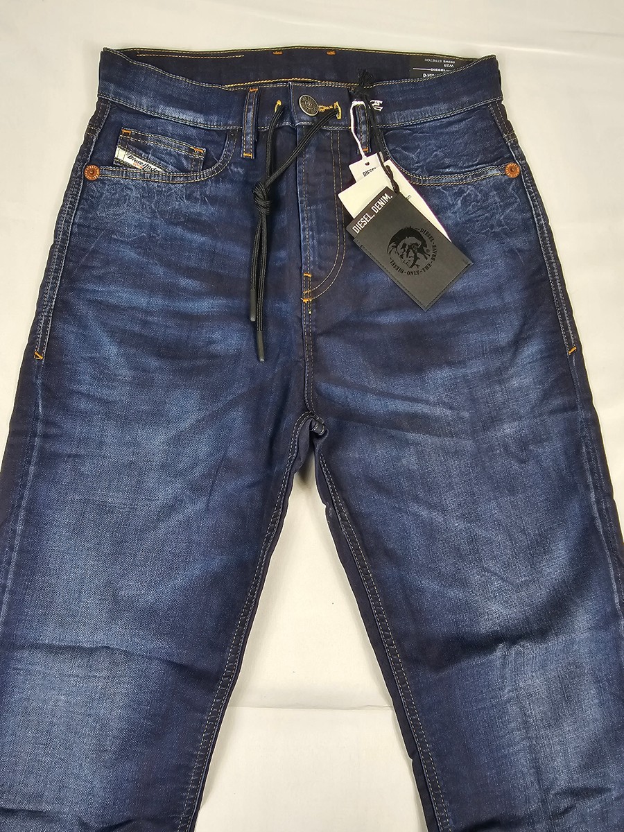 Diesel Herren D-Vider Cb-Ne Jogg Jeans Sweat Jeans Denim Größe 28