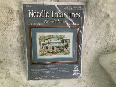 Needle Treasures Borderlines Das Offene Tor Kreuzstich Set NEU