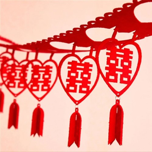 Chinese Style Wedding Decorations Wall Ornament New Year Party Decorations - Picture 9 of 12
