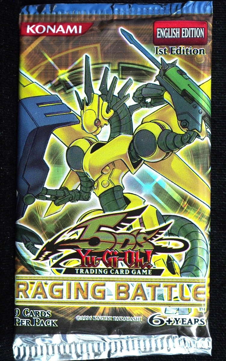Yu-Gi-Oh! TCG Raging Battle Sealed Collectible Card Game Packs for