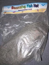 Decorative Fish Net Approximately 5’ X 10’