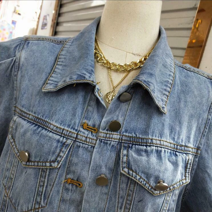 Update more than 164 women's half denim jacket jtcvietnam.edu.vn