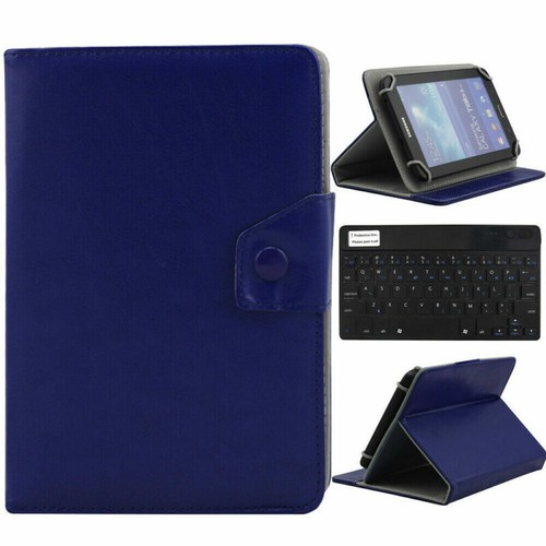 Universal Keyboard Plain Leather Case Cover For 10" 10.1" inch Android Tablet PC - Picture 14 of 22
