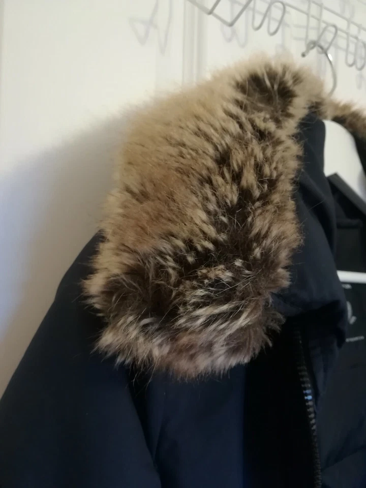 Taifun Outerwear Women's Coat With Faux Fur Size 10  - Image 2 of 4