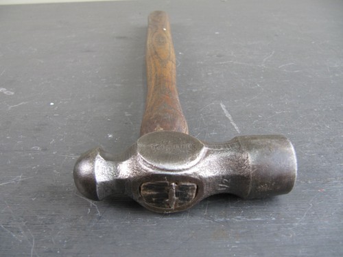 Vintage Whitehouse 1/2 lb Ball Pein Hammer - UK Military Issue 1979 - Picture 4 of 8