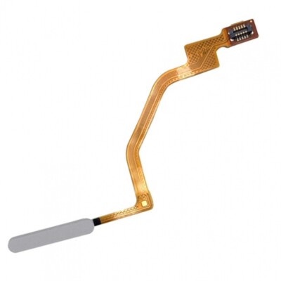 Button Compatible For Xiaomi Redmi Note 9S Fingerprint Flex Cable Ice-White Gold