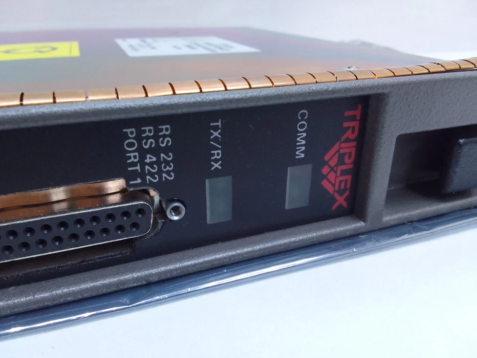 Triplex Regent T3150A RS232/RS422 Communication Module Dual Port Rev A/D - Image 2 of 4