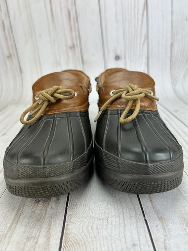 Sperry Top-Sider Cormorant Duck Boots Waterproof Brown Leather Womens Size 7.5 - Picture 5 of 11