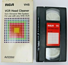 RCA VHS Head Cleaner Non-Abrasive Wet System AV009W