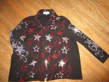 SHOW DRESSED UP STAR COSTUME JACKET Dance Stagewear Womens XL