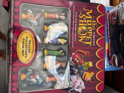 Muppet Chess The Muppet Show Deluxe Collector's Chess Set | eBay