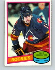 1980-81 O-Pee-Chee #108 Jack Valiquette  Colorado Rockies V38107