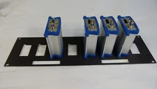 Lot of 4 - Verint S1970e-R Video Decoder in Rack Mount Panel