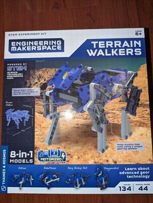 Terrain Walkers Thames Kosmos New Factory Sealed STEM Engineering Makerspace