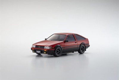 Kyosho Autoscale Mini-Z Toyota Corolla Levin AE86 Red-Black (MA020) / K.MZP473RB