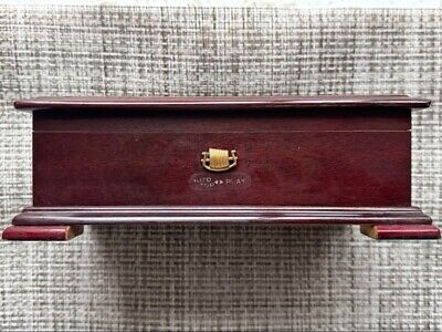 Rare Valuables ORPHEUS Music Box My Way Yesterday Mahogany Rare Valuables ORPHEUS Music Box My Way Yesterday Mahogany