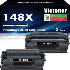 High Yield Toner Cartridge 148X 148A Black W1480A W1480X HP Laserjet Pro 4001dw