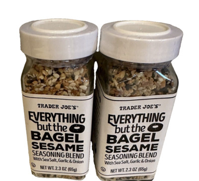 2 PACK Trader Joe's Everything But the Bagel Sesame Seasoning Blend