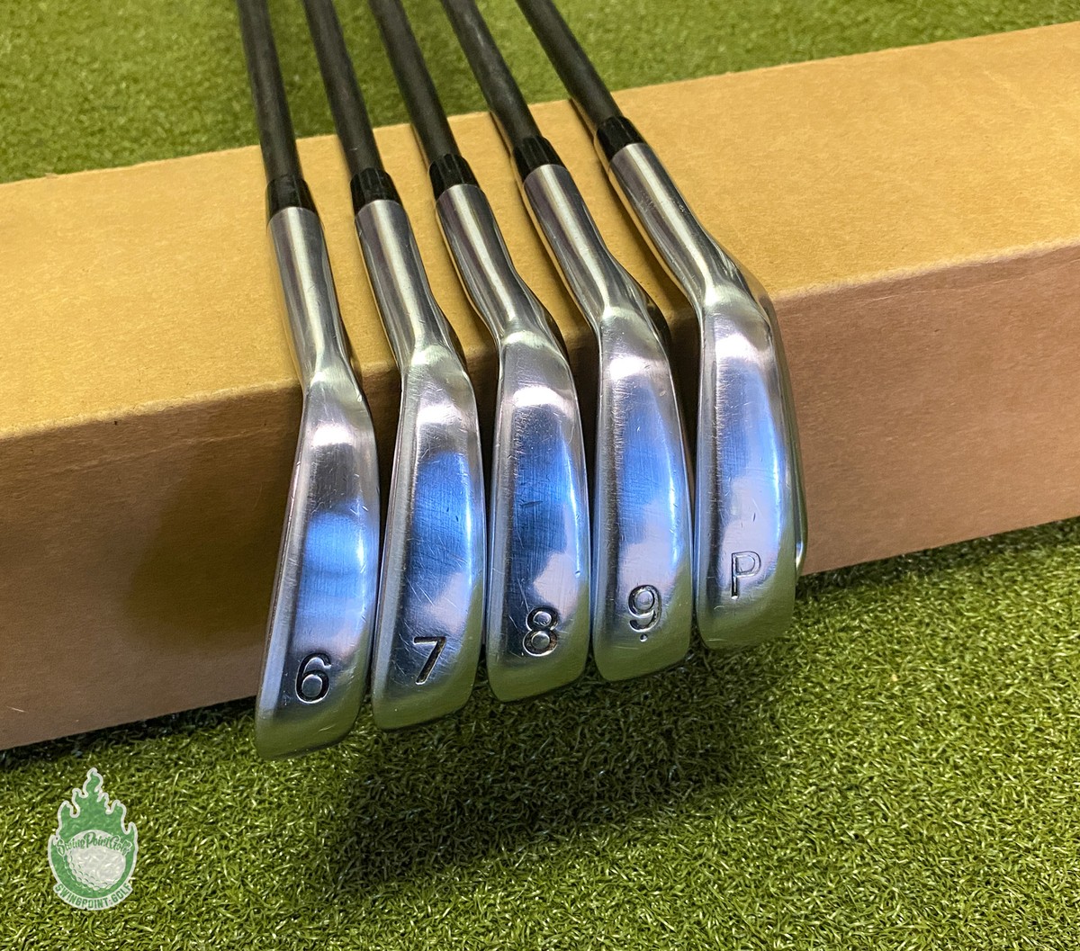 Used Piretti Fujimoto Forged Irons 6-PW LA Golf A Series Reg