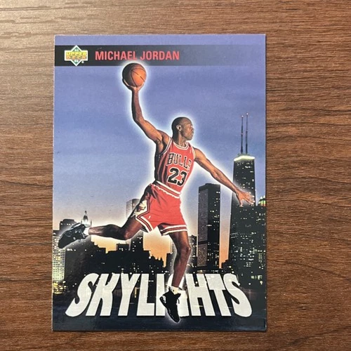 🔥 Michael Jordan #466 Upper Deck Skylights 1993 Card🔥