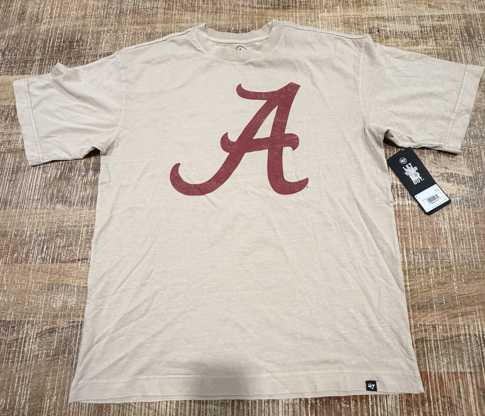 Alabama Crimson Tide 47 Brand T-shirt NWT Men’s Medium
