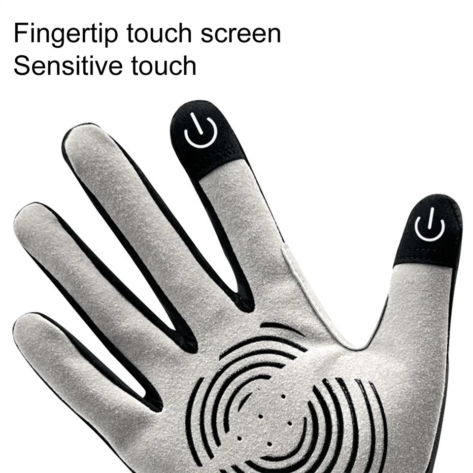 Guantes de Ciclismo MTB Transpirables Pantalla Táctil Hombres Mujeres Guantes de Bicicleta de Carretera Gimnasio Montar Foto 3 de 4