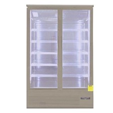 Koolmax KMF1300 – Double Glass Door Freezer (Grey)