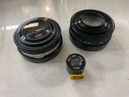 Yashica Teleconverters Telephoto 1:4 And Wide Angle 1:4 With Case - Picture 3 of 5