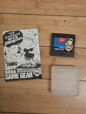 Sega Game Gear 1992 - Bart vs. The Space Mutants w/ Case & Manual (Works)
