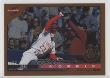 1996 Score Dugout Collection Series 2 Artist's Proof Hal Morris #55 0c2