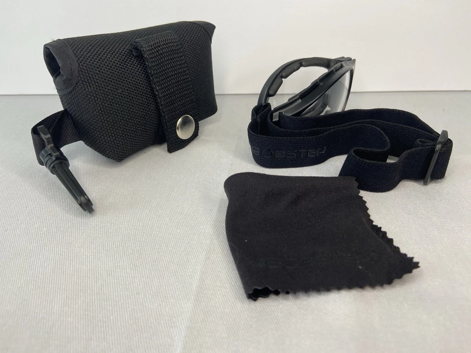 Bobster Crossfire Folding Goggles And Case Black/Clear - Image 4 of 4